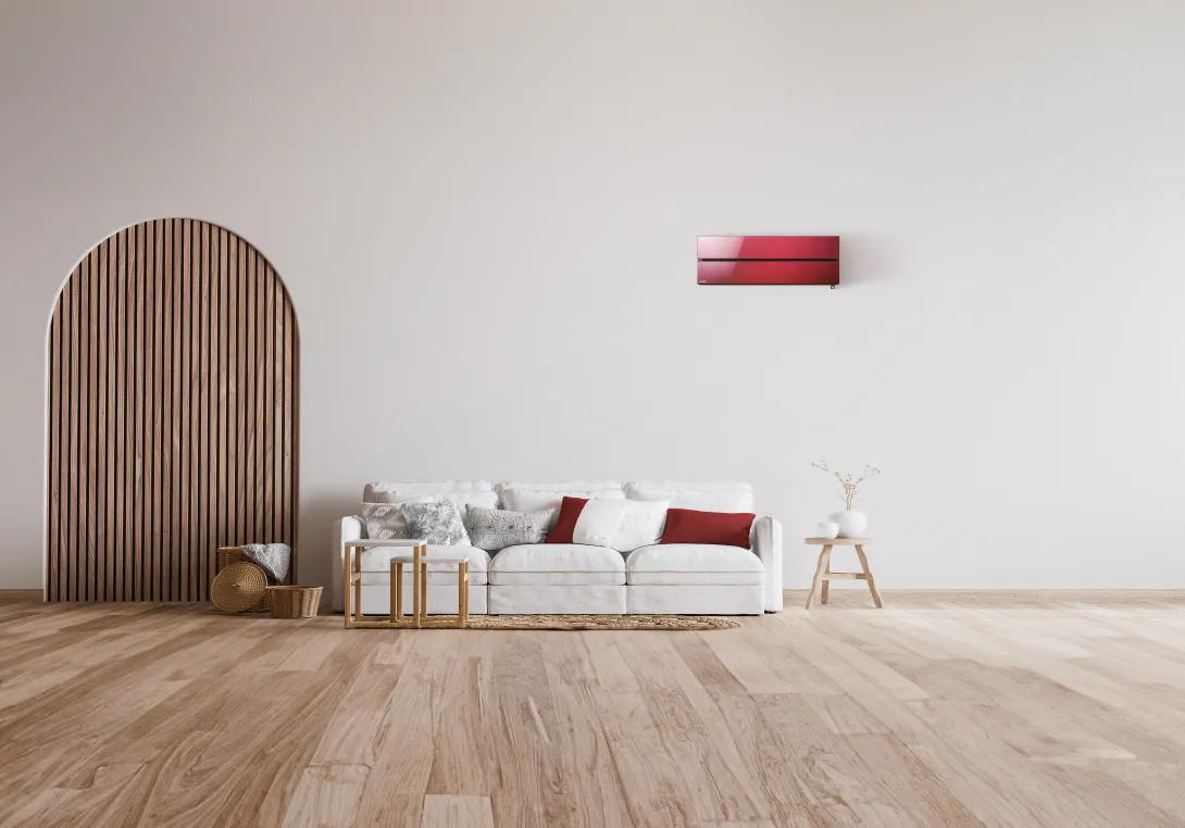 MSZ-LN Rouge dans salon design